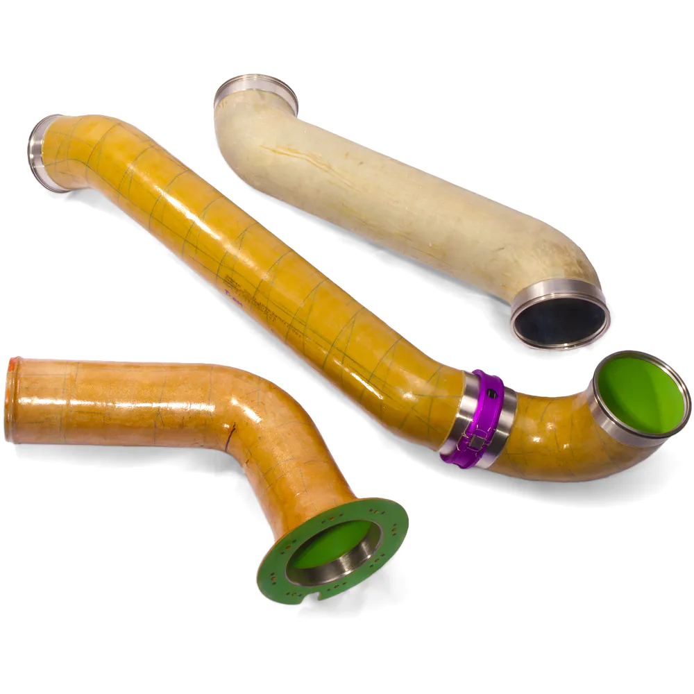 Parker Aircraft Waste System Composite Ducting MIDMAC International LLC