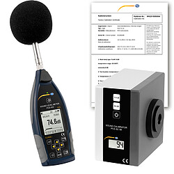 Class 1 Noise Meter PCE-432-SC 09-ICA with Calibrator