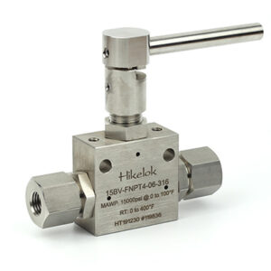 Hikelok 10BV-15BV Pipe Connection Ball Vlaves