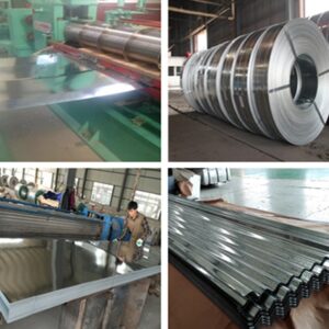 Gnee Steel- DX51D+AZ120 Aluminum Zinc Currigated Steel Sheet
