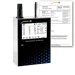 Air Quality Meter PCE-PQC 14EU Incl. Calibration Certificate