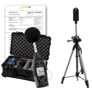 Air Quality MeterThe class 2 outdoor sound level meter PCE-428-EKIT-ICA, from the field of environmental measurement technology,Incl. Calibration Certificate