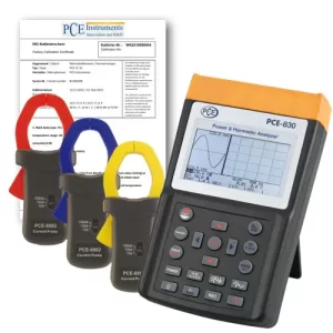 Clamp on Tester PCE-830-1-ICA incl. ISO Calibration Certificate
