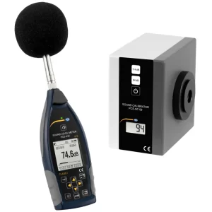Class 1 Noise Meter PCE-432-SC 09-ICA with Calibrator incl. ISO