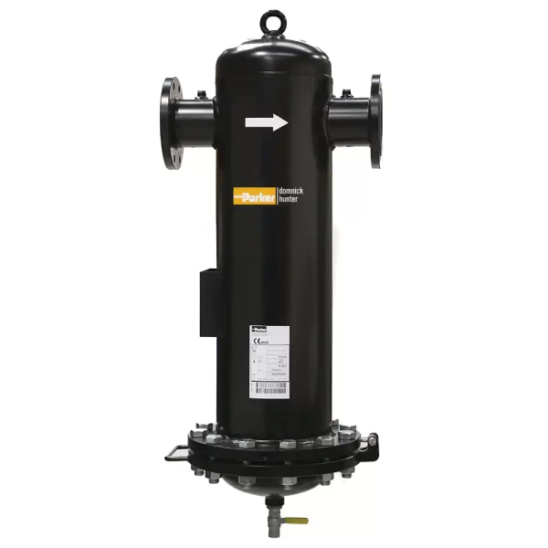 Parker OIL-X Carbon Steel Fabricated Compressed Air Filter (For Pressures Up To 16 bar g)