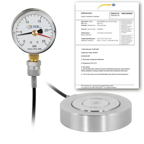 Force Gauge PCE-CSI 25-ICA incl. ISO Calibration Certificate