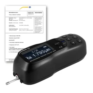 Material Surface Roughness Tester PCE-RT 2000-ICA Incl. ISO Calibration
