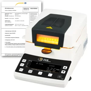 Moisture Meter PCE-MA 50X-ICA incl. ISO Calibration Certificate