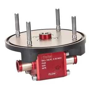 Parker Motor-Operated Fuel Shutoff Valve