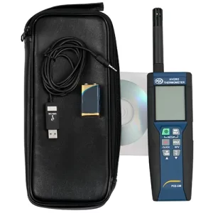 Multifunction Temperature Meter PCE-330-ICA Incl. ISO Calibration