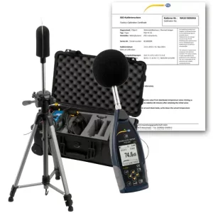 Outdoor SPL Meter Kit PCE-432-EKIT-ICA incl ISO Calibration Certificate