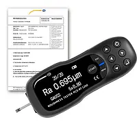 Surface Testing - Roughness Tester PCE-RT 1200BT-ICA incl ISO Calibration