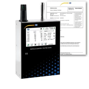Particle Counter PCE-PQC 34EU Incl. Calibration Certificate