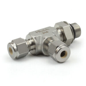 Hitelok Tube Fittings-Positionable Male Run Tee