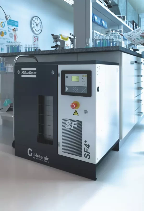 Atlas Copco-SF and SF+ oil-free scroll compressors