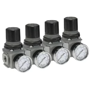 Parker Parker Global Air Prep System Compact Common Port Air Pressure Regulator - P32H Series