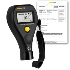 Surface Tester PCE-GM 75-ICA Incl. ISO Calibration Certificate