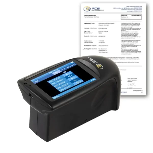 Surface Testing - Gloss Meter PCE-IGM 60 ICA incl. ISO calibration