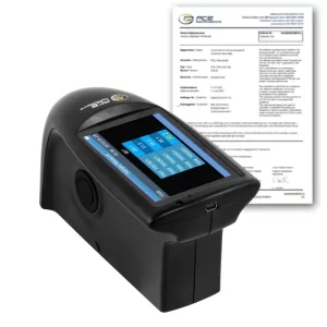 Surface Testing - Gloss Meter PCE-PGM 60-ICA incl. ISO calibration