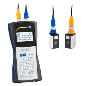 Ultrasonic Flow HVACR Meter PCE-TDS 100HS-ICA incl. ISO Calibratio