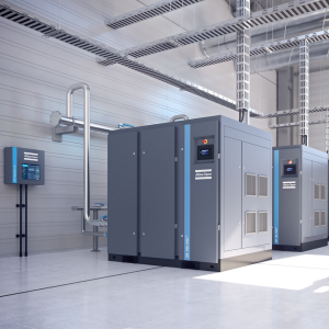Atlas Copco- Oil-free screw air compressors ZR & ZT (VSD)
