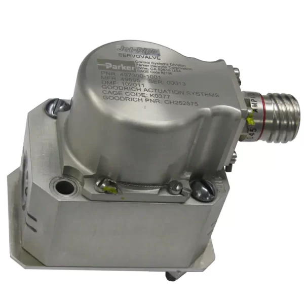 Parker Aerospace and PowerGen Electrohydraulic Servovalve Three-/Four-Way