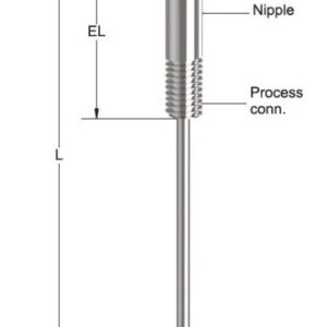 Tempsen R - 105 RTD with Nipple