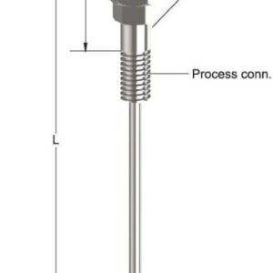 Tempsen R - 106 RTD with Nipple Union Nipple