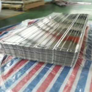 Gnee Steel- Q235B Corrugated galvanized roofing sheet
