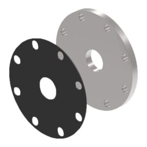 Rosemount™ Mounting Flange, 2" NPT to 6" ASME B16.5 Class 150, PVC
