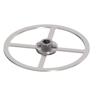 EMERSON 4" SS Centering Disk for Single Rigid Probe, 8 mm