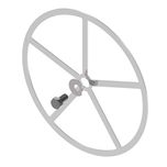 EMERSON 8" SS Centering Disk for Flexible Single/Twin Lead Probe