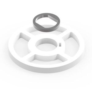 Rosemount™ 1 PCS 2" PTFE Centering Disk for Segmented Probe, 8 mm