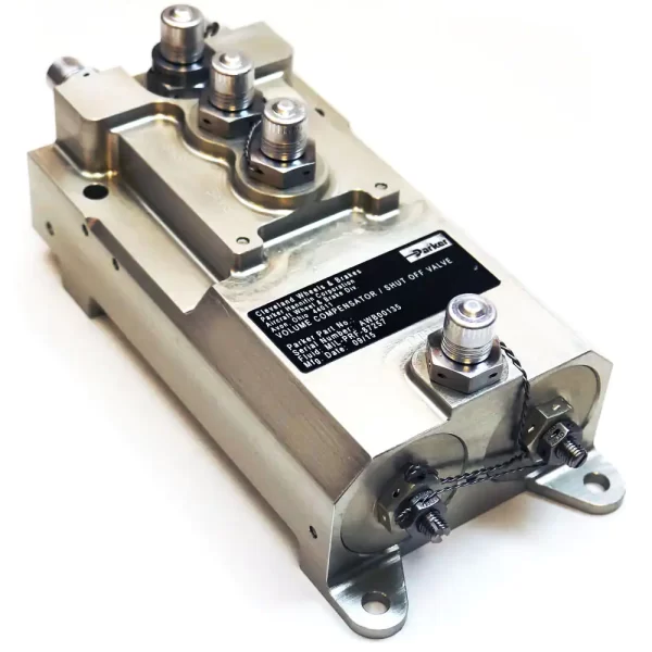 Parker Aircraft Shutoff Valve Volume Compensators