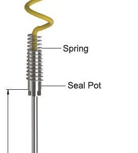 Tempsen T - 274 THERMOCOUPLE WITH JUNCTION BOX & ADJUSTABLE COMPENSATION FITTING WITH STUB